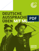 Deutsche Aussprache Uben Mit Musik - Arbeitsblaetter Zu Den Tutorials
