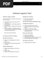 Software Logistics Toolset