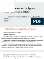 La Educación en La Época Peronista (1945-1955)