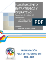 Planeamiento Estratégico SCI 2013