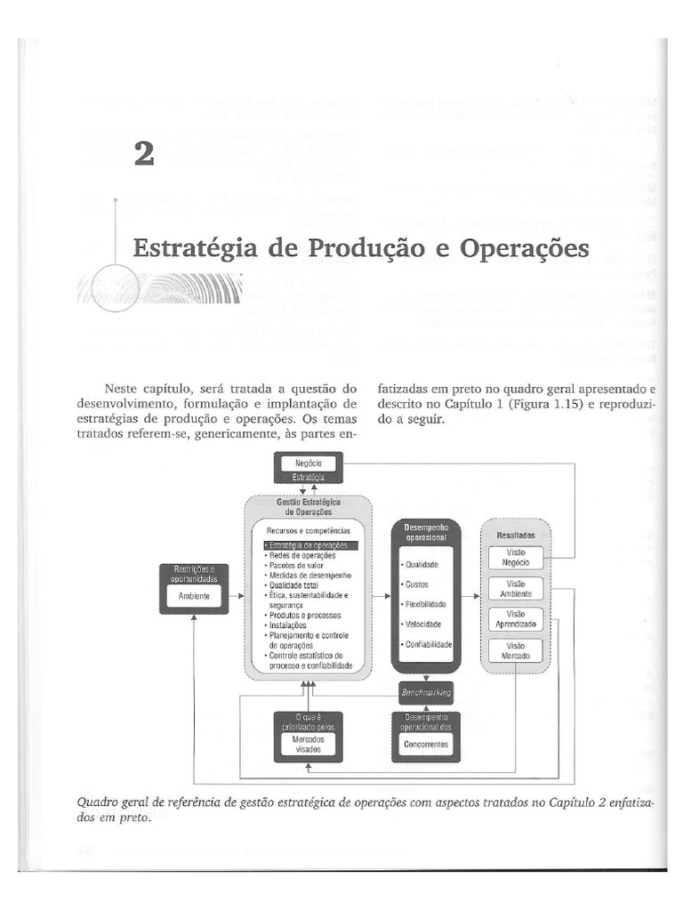 01 Estratégia de Produção e Operações | PDF
