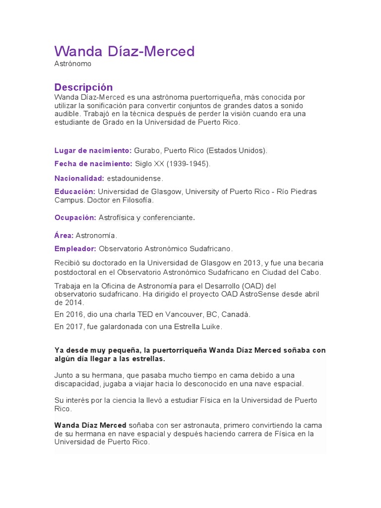 Wanda Diaz Merced Informacion PDF