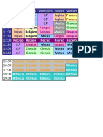 Horario 6B