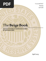 April Beige Book