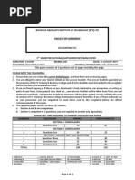 Accounting 511 Supp Exam