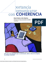 La Importancia de Comunicarse Con Coherencia