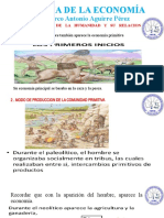 Lic. Marco Antonio Aguirre Pérez: Historia de La Economía