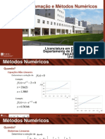 Programação e Métodos Numéricos