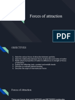 Forces of Attraction - Intramolecular