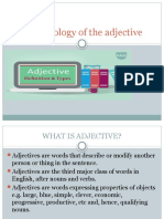 The Typology of The Adjective. 10