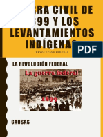 Guerra Civil de 1899 y Los Levantamientos Indígenas