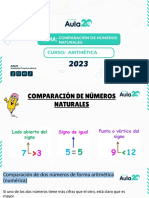 Comparación de Números Naturales. 3ero