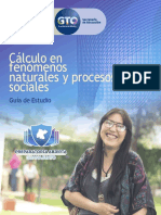 Cálculo en Fenómenos Naturales y Procesos Sociales: Guía de Estudio