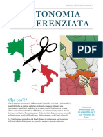 Articolo Autonomia Differenziata