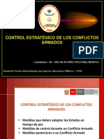 Control Estratégico de Los Conflictos Armados: Catedrático: DR: Oscar Daniel Noguera Bedoya
