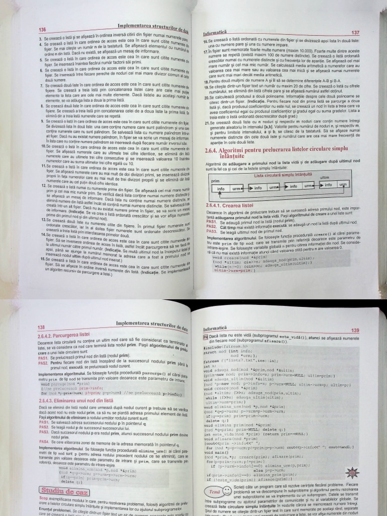 Informatica Intensiv C++ - Cls XI - Mariana Milosescu - EDP 2006 | PDF
