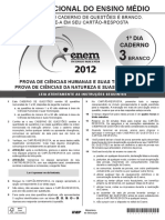 Exame Nacional Do Ensino Médio: 1º DIA Caderno