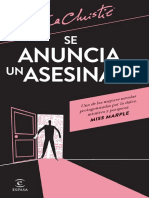 Anuncia Asesinato: E Todo Slost Iempo S. Ntes D ELA or Miss Daptó A L A Tele Visión