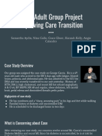 Older Adult Group Project Improving Care Transition