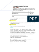 Costes de producción y valoración de existencias