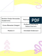 Evidencia 2 - Bienestar Integral