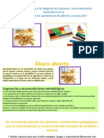 Taller Matemática Ábaco y Regletas