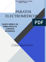 Aparatos Electromedicos: Equipo Médico en Ambulancia de Cuidados Intensivos