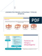 LESIONES POR PRESION Tipos y Apositos