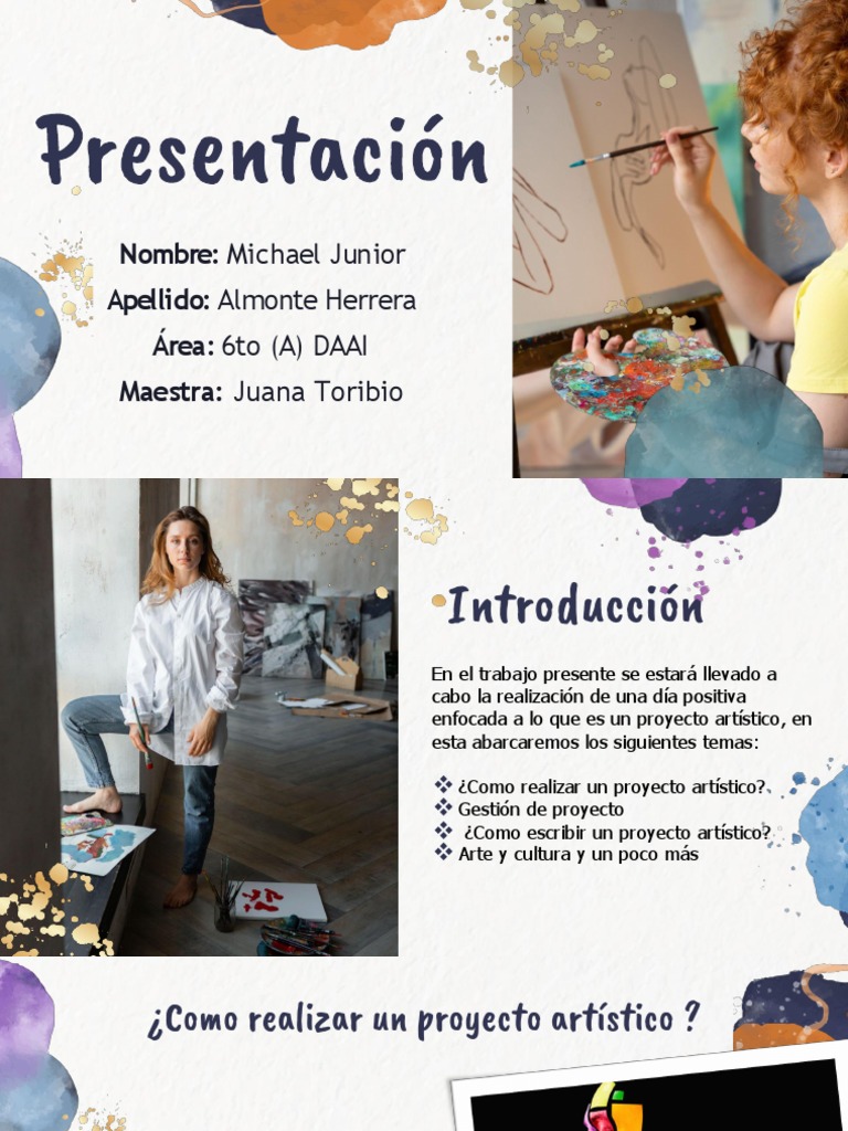 Proyecto Artistico | PDF