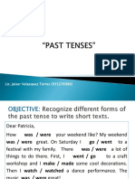 Past of Verb To Be