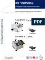 Bombas Peristálticas: Modelo BPAT1C (1 Canal)