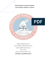 Universidad Mariano Gálvez de Guatemala Facultad de Ciencias Jurídicas Y Sociales