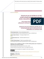 Estudo de Caso Da Eficiência Do Filtro Carvão Ativado Granular para Remoção Ácidos Haloacéticos em Amostras Sintéti