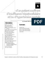 Anesthésie D'un Patient Souffrant d'IHC Dalens