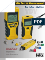 VDV Test and Measurement Brochure