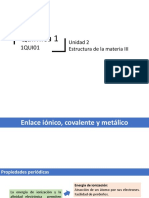 Química 1: Unidad 2 Estructura de La Materia III