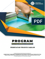 Pembuatan Produk Sablon: Program Pelatihan Berbasis Kompetensi