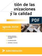 Gestión organizaciones calidad 40