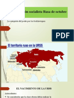 La Revolución de Octubre y el nacimiento de la URSS