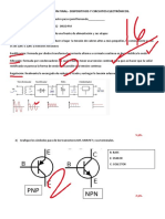 PNP NPN: Evaluación Final - Dispositivos Y Circuitos Electrónicos