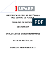 Universidad Popular Autónoma Del Estado de Puebla Facultad de Medicina Obstetricia