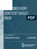 100 Syndromes Every Geneticist Should Know