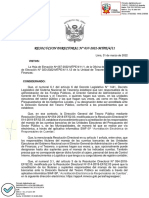 Resolucion Directoral # 0372022-Mtpe-4-11 - Actualizacion de Regitro de Firmas