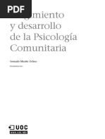 Historia y principios de la Psicología Comunitaria