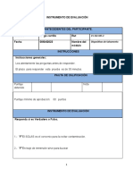 Prueba Módulo Sobrevivencia