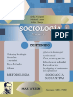 Presentación Sociología Max Weber