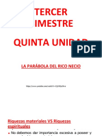 Tercer Bimestre Quinta Unidad