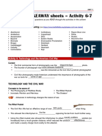 Unit 3 - TAKEAWAY Sheets - Activity 6-7: Be Able To Define The Following