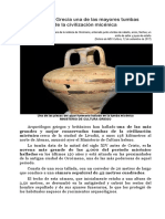 NOTICIAS ARQUEOLOGICAS-Cultura Micenica