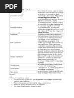 Chemistry Notes: Term 1 Year 12